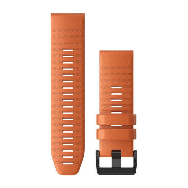 Garmin fenix 6X QuickFit – Armband – für fenix 6X (26 mm), Orange, Silikon