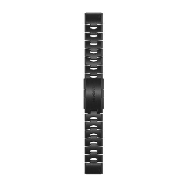 Garmin fenix 6 QuickFit – Armband – für Garmin Fenix 6, 6 Pro, 6 Sapphire, Carbon Grau, 22 mm, Titan