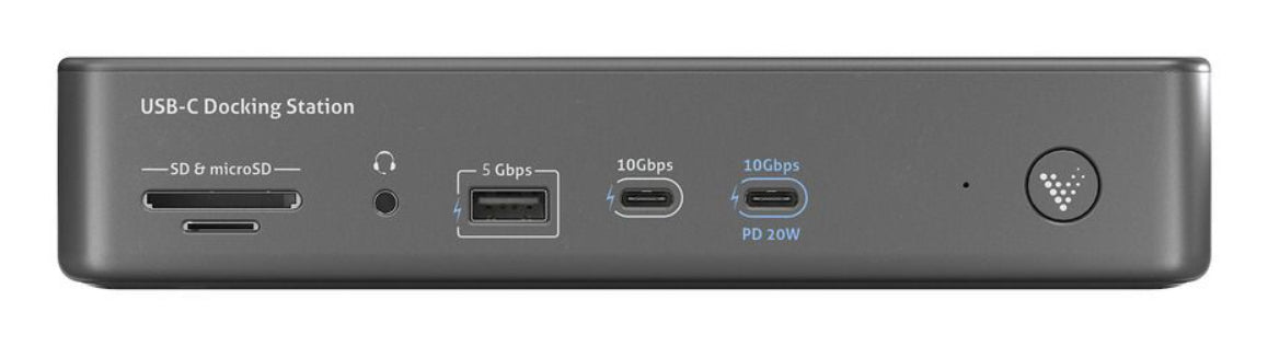 PureLink VL-D230DL Dockingstation – USB-C, 3× DP, 3× HDMI, 5× USB-A, 2× USB-C, 100 W PD, GbE, SD/microSD