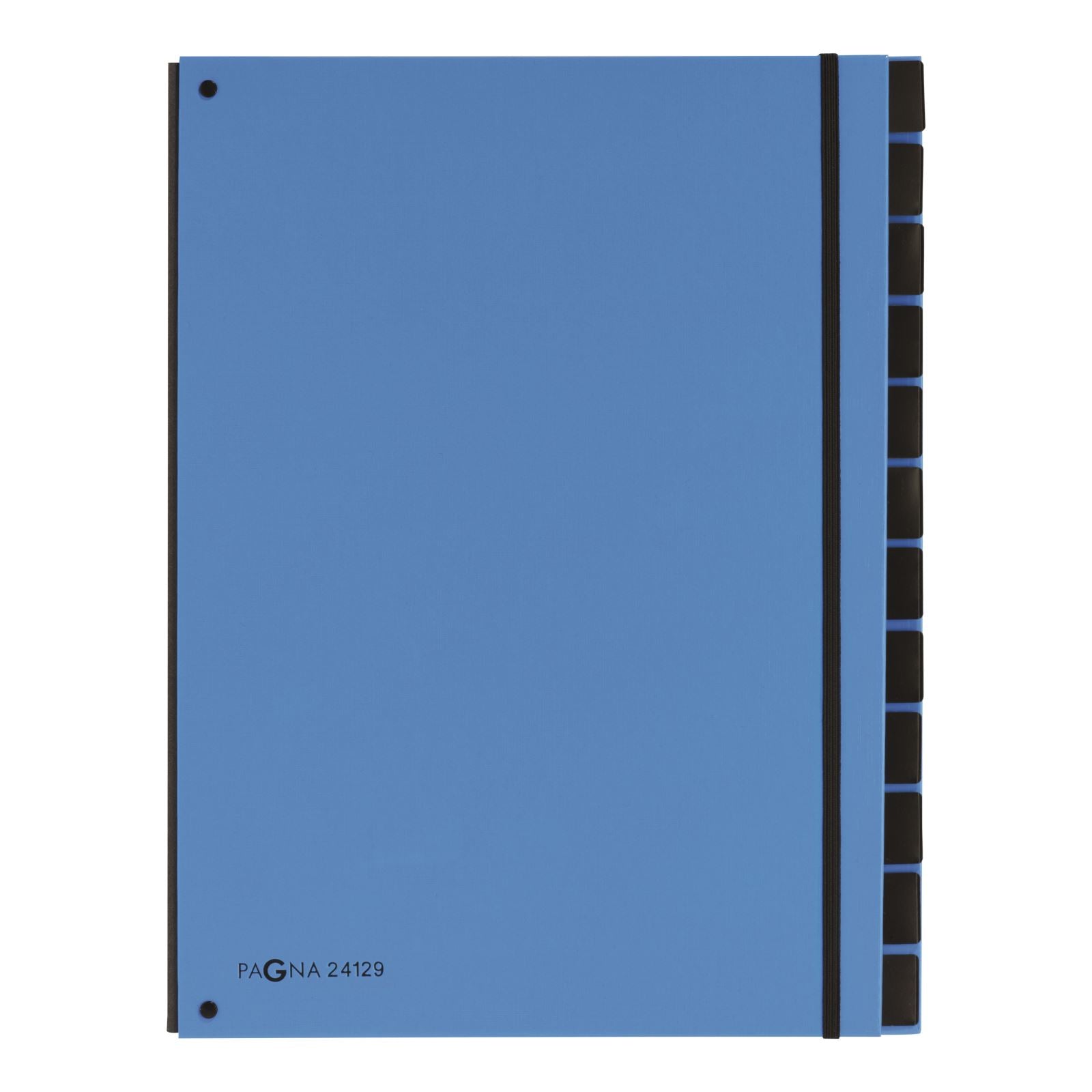 Pagna Schnellhefter 24129-13 – A4, Karton, PP, blau, 1 Stk.