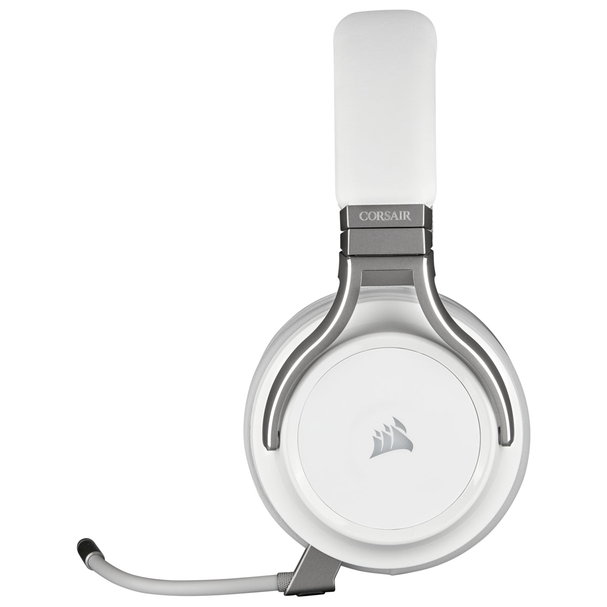 Corsair Virtuoso RGB Wireless – Gaming-Headset, Over-Ear – 2,4 GHz, 7.1 – Weiss – für PS5/PS4/Xbox One und andere