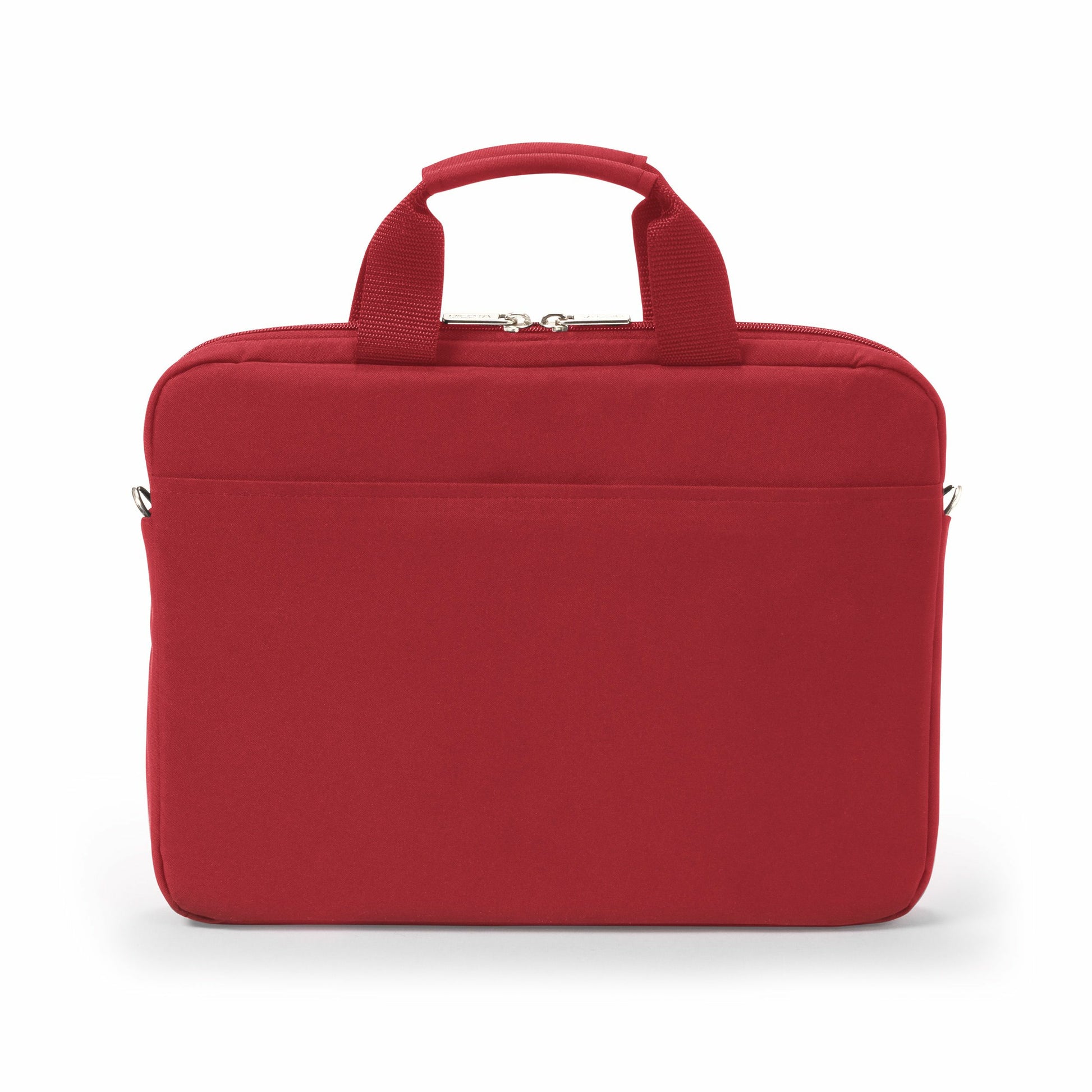 DICOTA Notebook-Tasche bis 14,1" – aus recyceltem PET, gepolstertes Notebookfach – Rot