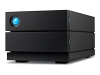 LaCie 2big RAID – 2-Bay Desktop NAS – 48 TB HDD vorinstalliert, für 3,5" HDD