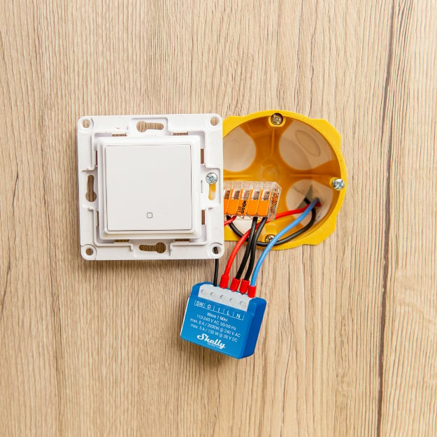 Shelly Wave 1 Mini – Zubehör – Schaltaktor, Z-Wave, Bluetooth