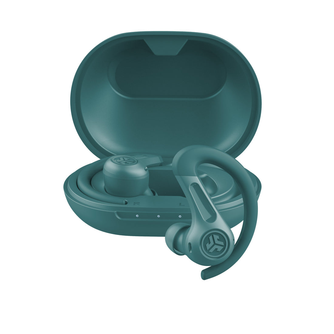JLab JBuds Sport ANC 4 – True Wireless In-Ear Kopfhörer – Bluetooth, ANC, IP66 – Türkis – bis 60+ h