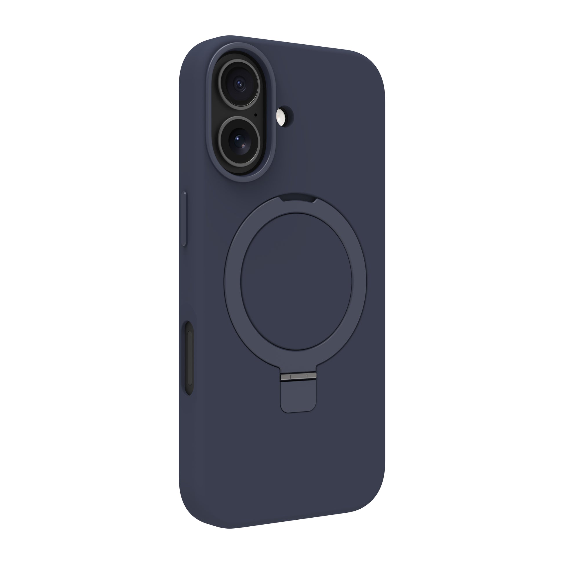 dbramante1928 Roskilde MS Kick ICON Backcover – für Apple iPhone 17, mit Ständer, Kunststoff, Dunkelblau