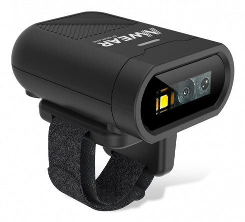 Newland Ring-Scanner 2D – Barcodeleser – Bluetooth – mit 2D-CMOS-Imager – Kit: Kabel