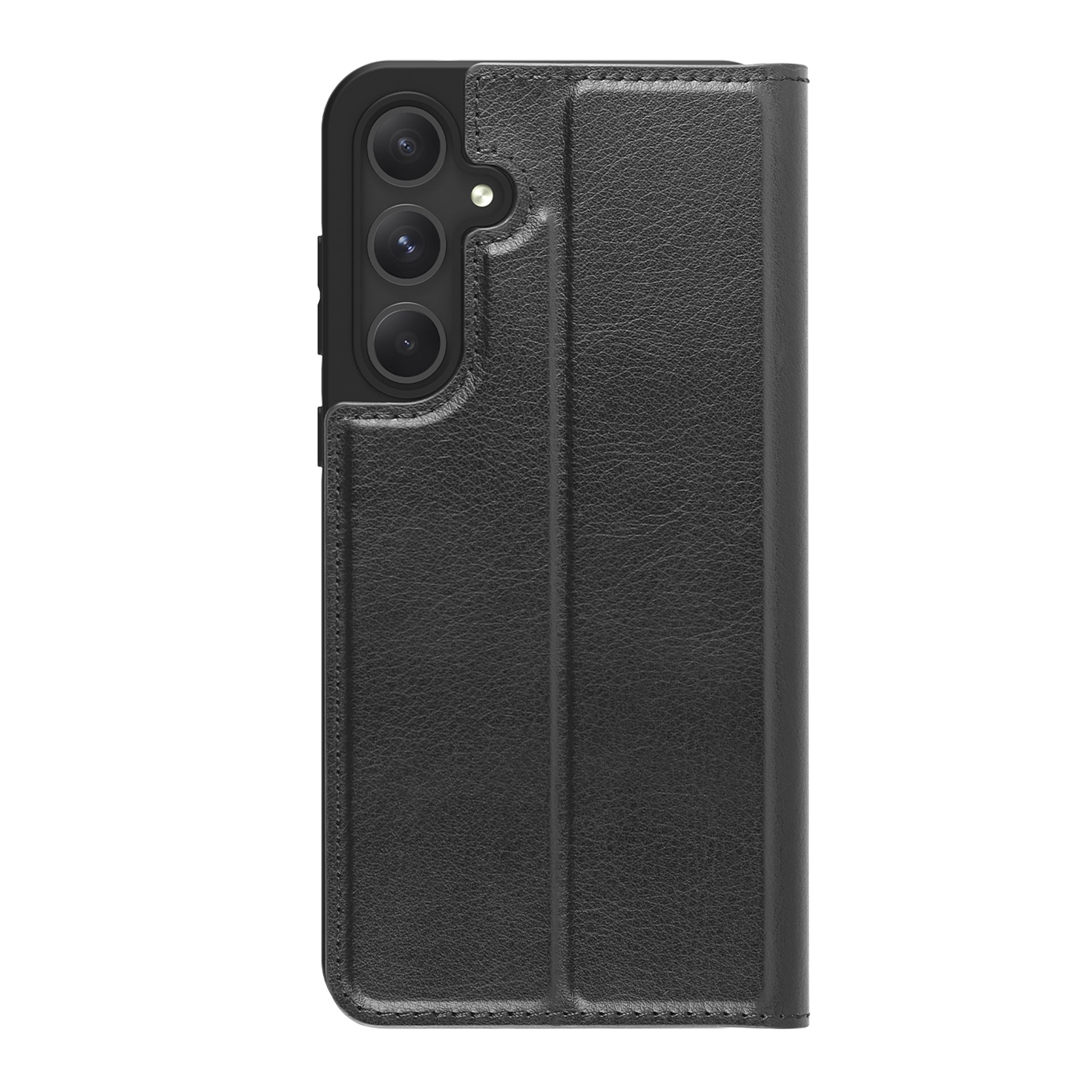 dbramante1928 Oslo Folio – für Samsung Galaxy A55 5G, mit Kartenfach, PU + recycelbarem Kunststoff, schwarz