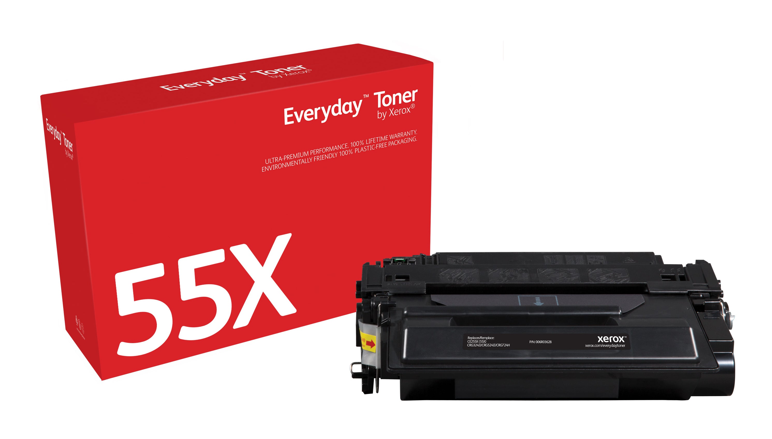 Xerox Toner 55X – Schwarz – für HP