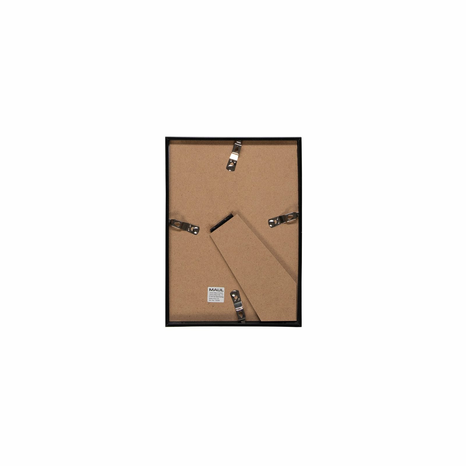 MAUL Bilderrahmen – für 13 × 18 cm – MDF & Kunststoff, Schwarz