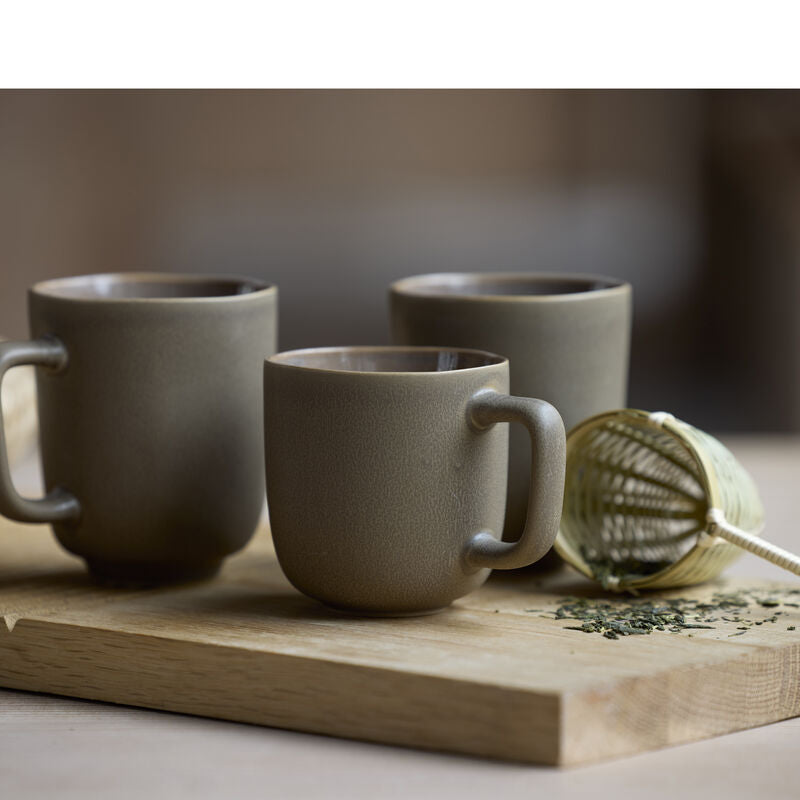 Villa Collection Kaffeetasse Shoku – 330 ml, Ø 8,5 cm, H 9,8 cm, Steinzeug, spülmaschinenfest