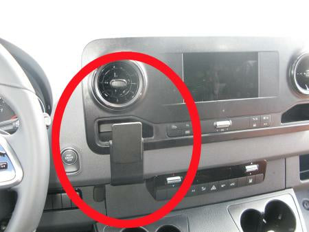 Brodit 855442 – Auto-Halterung (passiv) – Schraubbefestigung – Schwarz