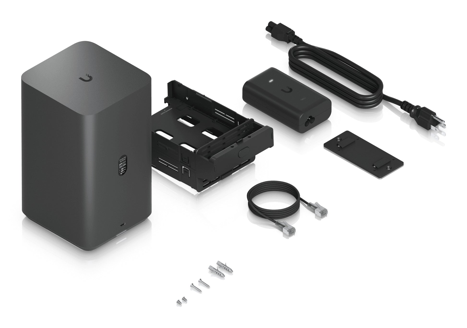 Ubiquiti UniFi Network Attached – 2-Bay Desktop NAS – ARM Cortex-A57 1,7 GHz, 4 GB RAM, 2,5GbE, für 3,5" HDD