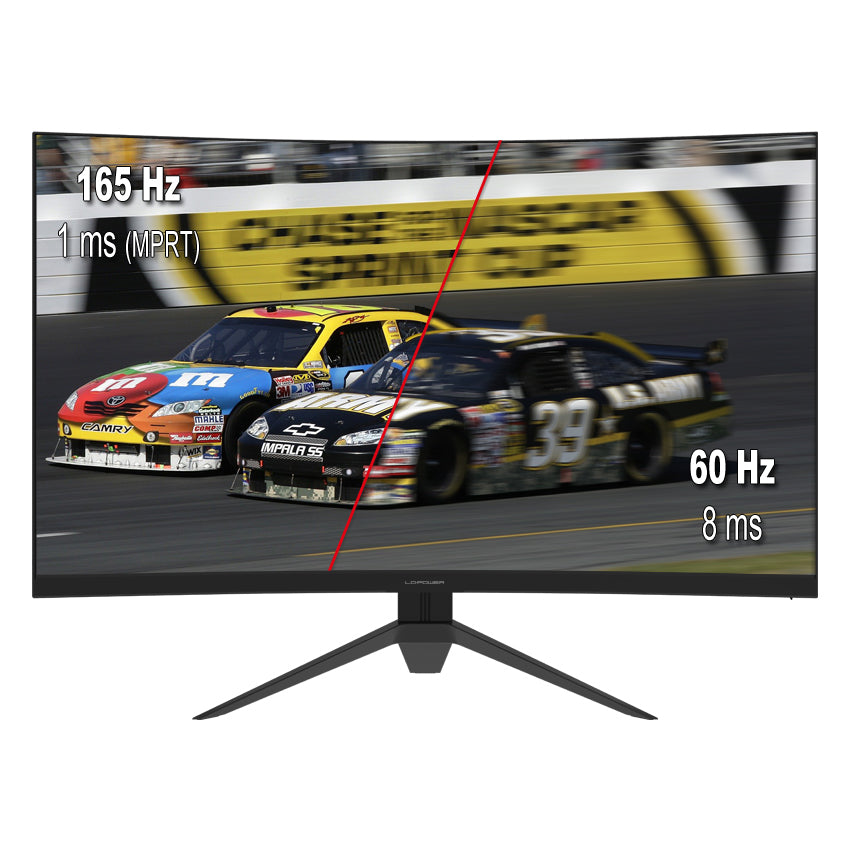 LC-Power LC-M32-QHD-165-C-V2 – Monitor, 31,5", 300 cd/m², Gebogen, FreeSync Premium, VESA 100 × 100, Schwarz