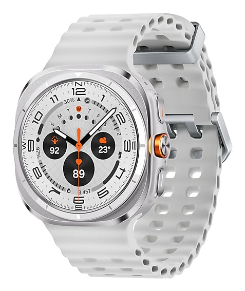 Samsung Galaxy Watch Ultra – Smartwatch – GPS, WLAN, NFC, Bluetooth, IP68, Titan Weiss