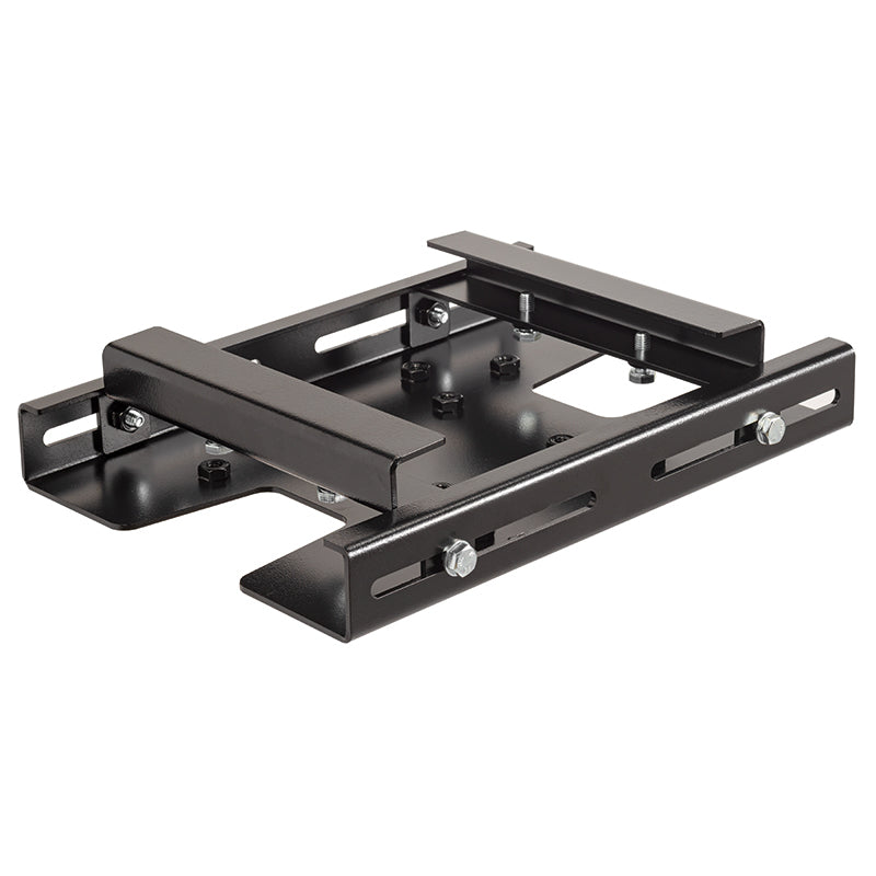 Hagor Spezialhalterung/Montageset – einstellbar 100–260 mm – für PLD- und HA DH-Serie, Schwarz