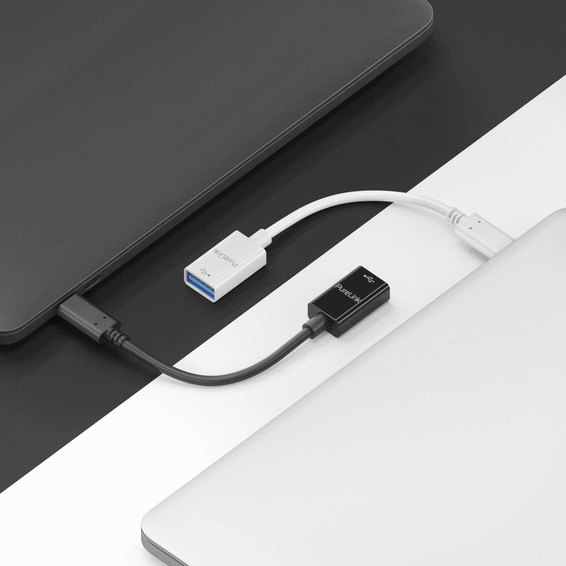 PureLink USB-C (Stecker) auf USB-A (Buchse) Adapter, USB 3.2 Gen 1, 10 cm, OTG, IS231