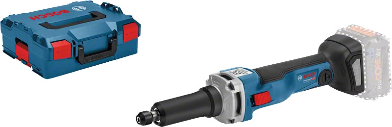 Bosch Professioneller Geradschleifer GGS 18V-23 LC – 18 V (AMPShare) – Spannzangen (Ø 8 mm) – Koffer – Solo