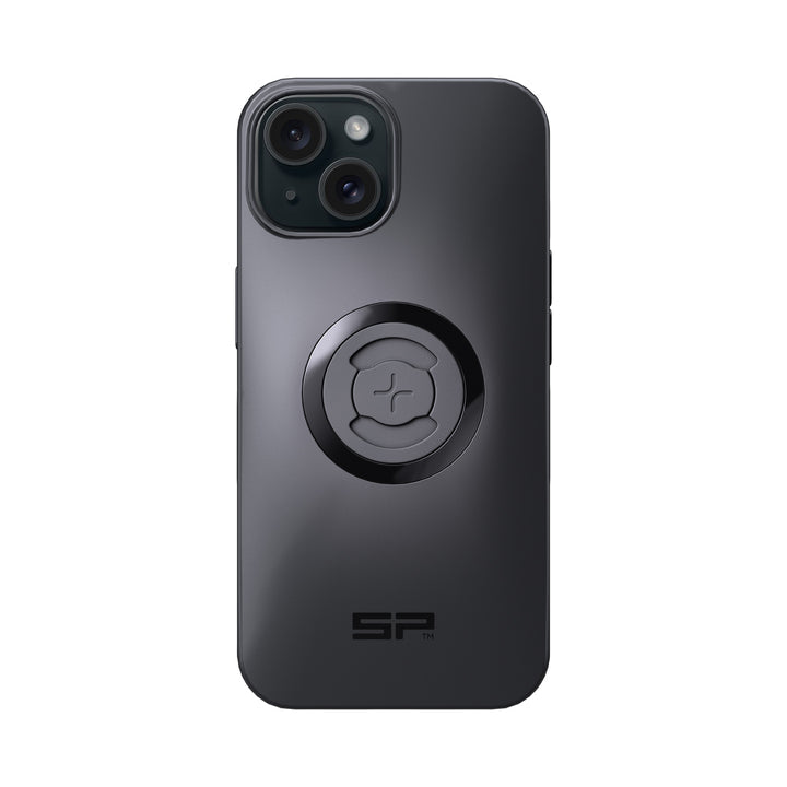 SP Connect Backcover – für Apple iPhone 15, MagSafe, Kunststoff, Schwarz