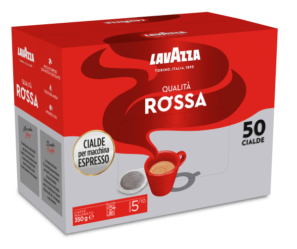 Lavazza Qualità Rossa – Kaffeepads für E.S.E. – Latte Macchiato, Intensität 5, Schokolade, 50 Pads