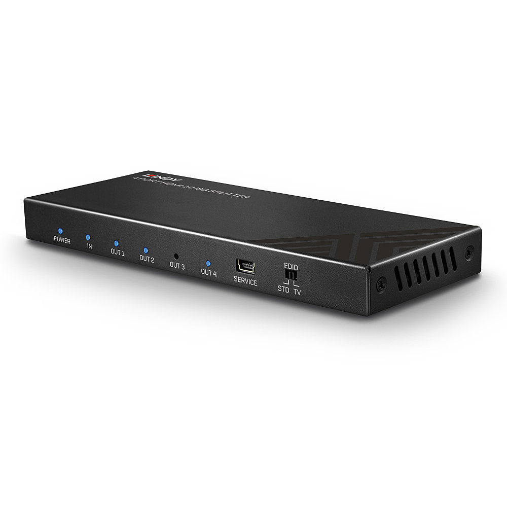 Lindy HDMI-Splitter, 1×4, 18 Gbit/s, HDMI 2.0