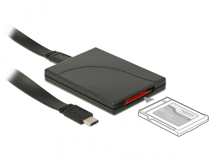 DeLOCK CFX 91749 Kartenleser – CFexpress Typ B – USB‑C 3.2 Gen 2 – 10 Gbit/s