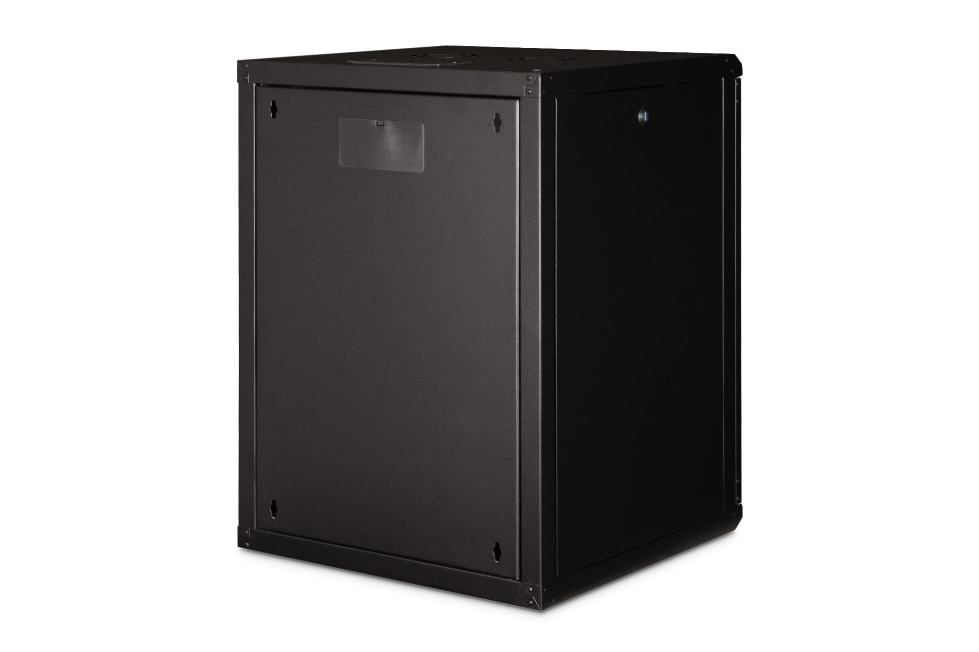 Digitus Unique – 19" Wandverteiler 16U, IP20, abschliessbar, 600 × 600 × 820 mm, schwarz, Stahl