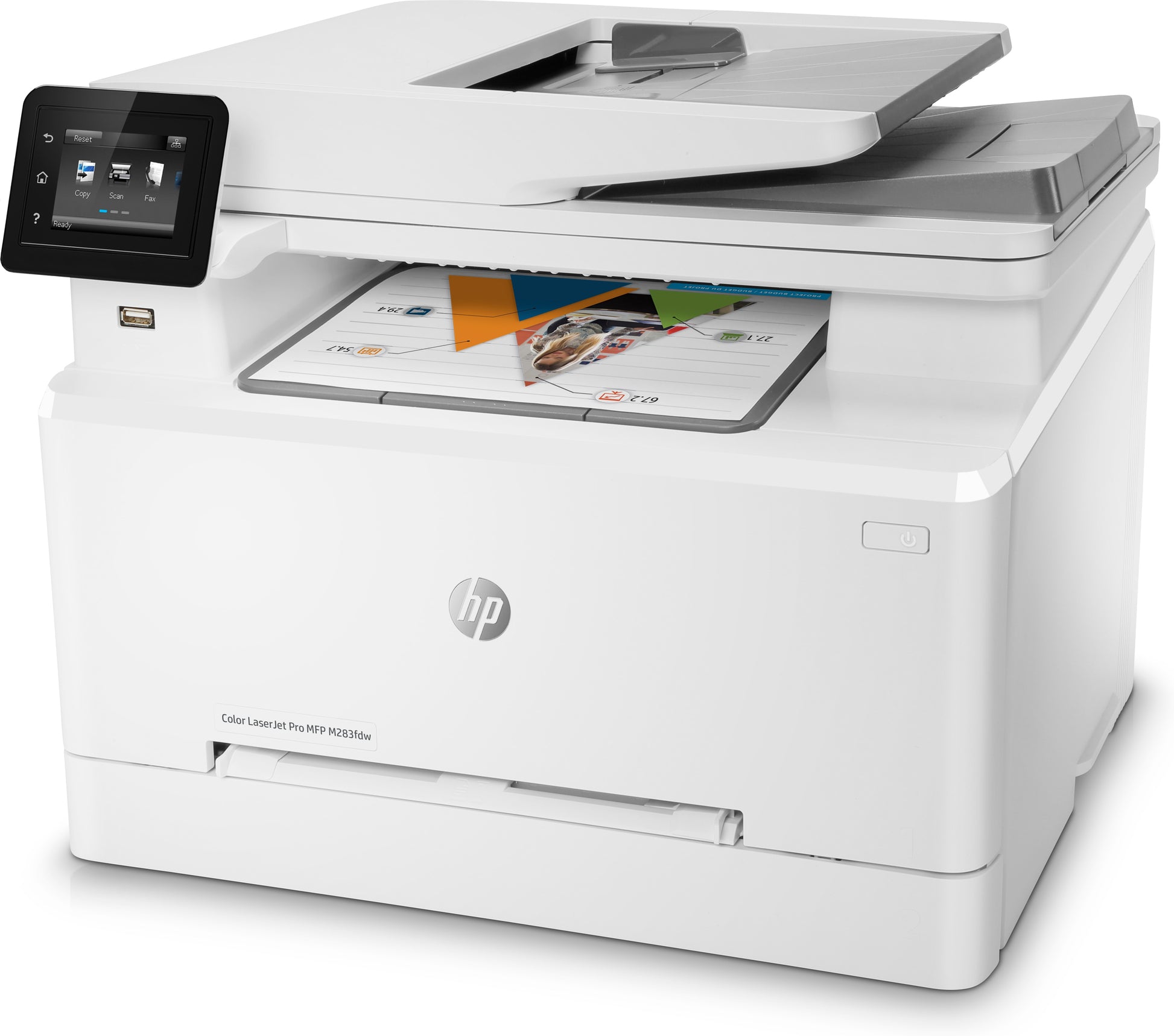 HP Color LaserJet Pro MFP M283fdw – Farbdruck, 21 Seiten/min