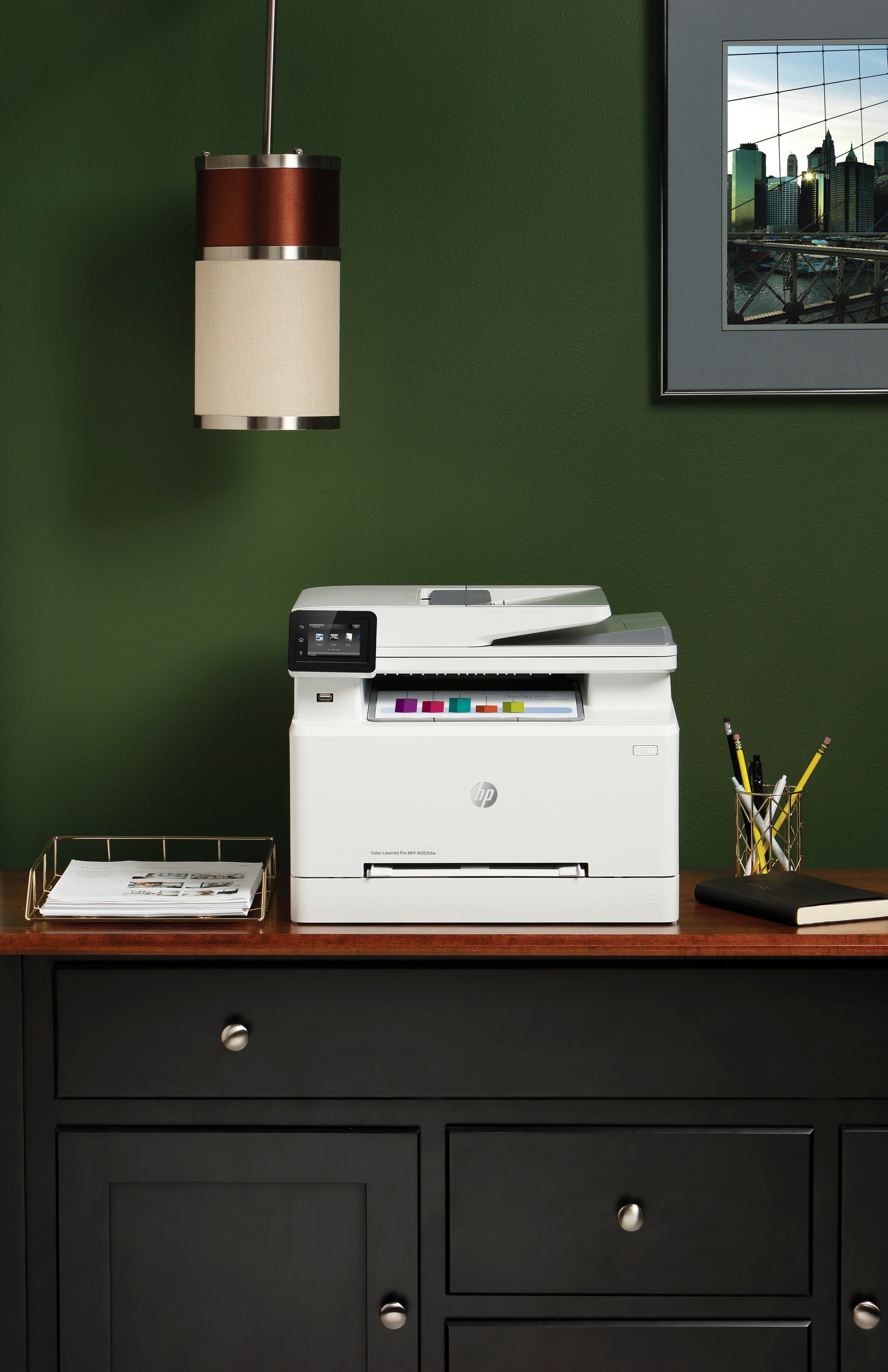 HP Color LaserJet Pro MFP M283fdw – Farbdruck, 21 Seiten/min