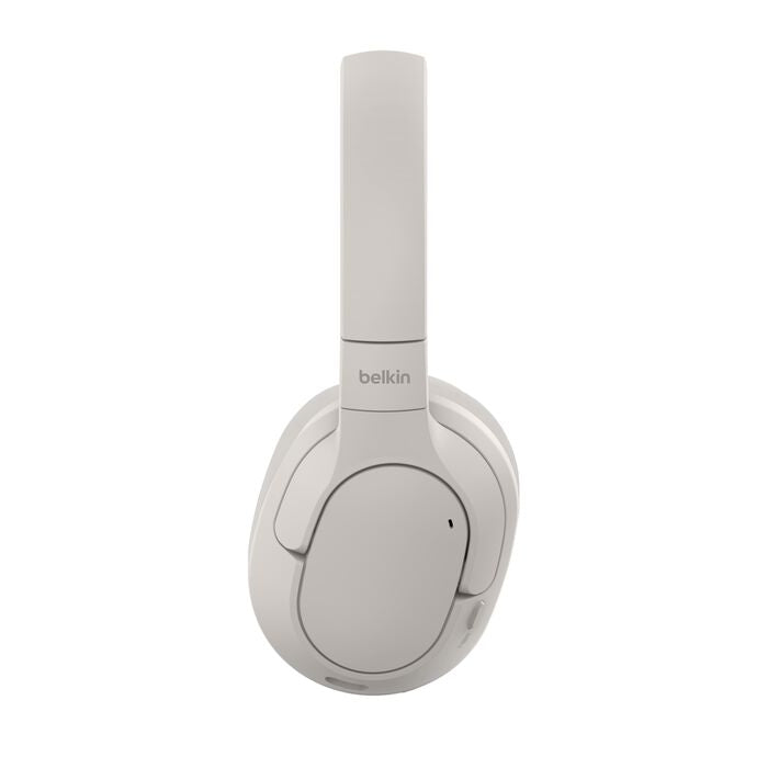 Belkin SoundForm Surround – Over-Ear Kopfhörer – kabelgebunden, Surround-Sound – Sand
