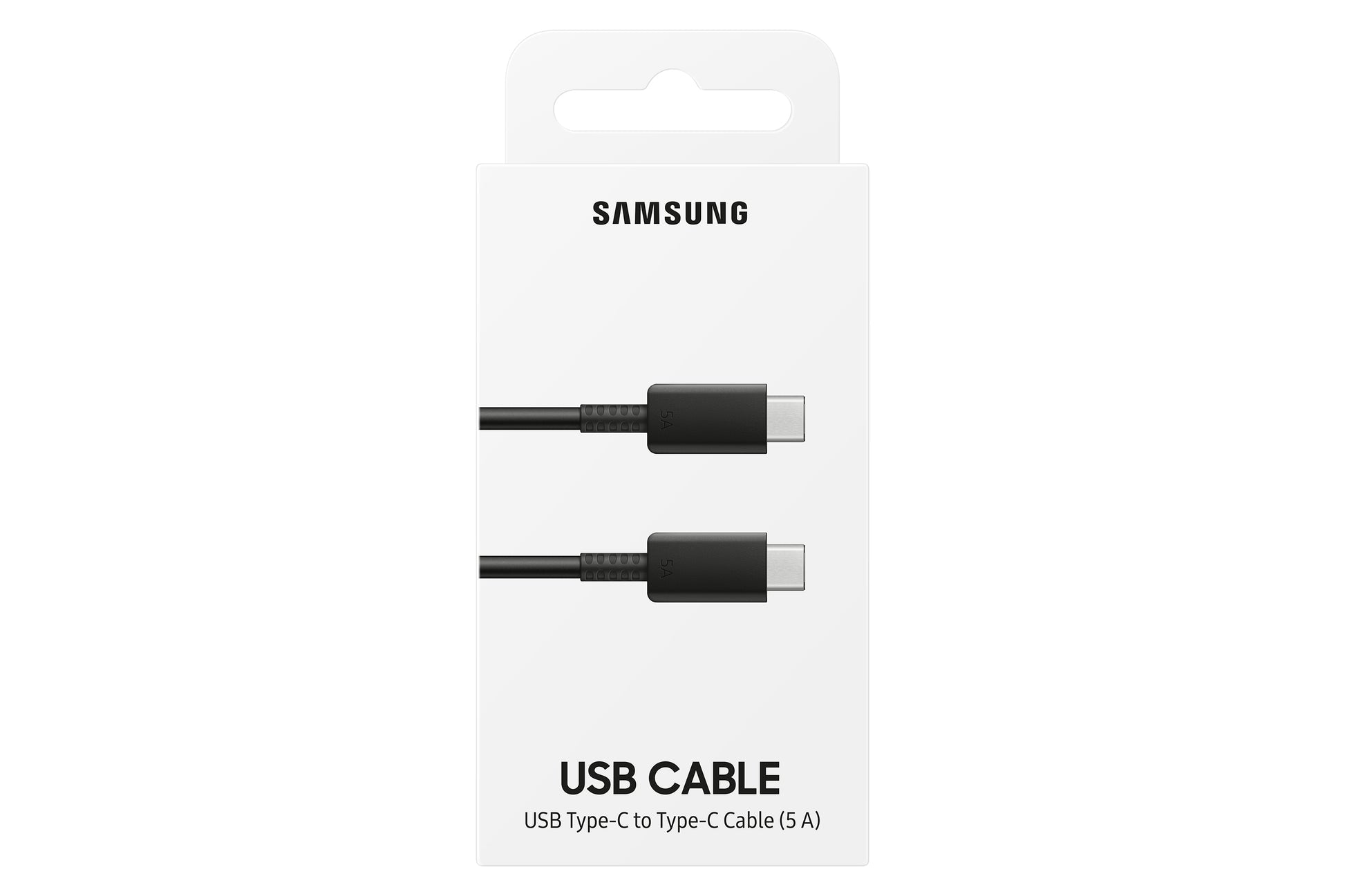 Samsung USB-C auf USB-C Kabel – USB 2.0 (480 Mbit/s) – 1 m – Schwarz