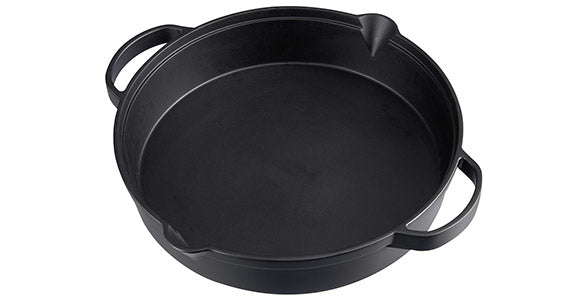 Campingaz Fonduepfanne – Ø 29,5 cm, Gusseisen/Edelstahl, Schwarz