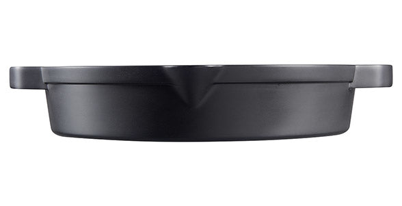 Campingaz Fonduepfanne – Ø 29,5 cm, Gusseisen/Edelstahl, Schwarz