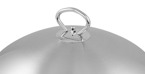 Campingaz Plancha-Haube Ø 32 cm, Edelstahl, Silber, für GrillPlancha
