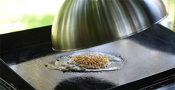 Campingaz Plancha-Haube Ø 32 cm, Edelstahl, Silber, für GrillPlancha