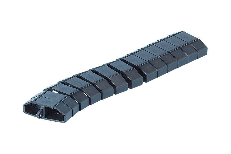 R&M FLEXkanal R451000 Wandkanal – 61 × 20,5 mm – 1 m – Kunststoff – Schwarz, 1 Stk.