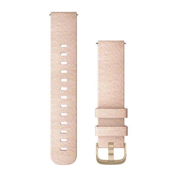 Garmin 010-12924-12 – Armband – für Approach S40, Forerunner 245, Venu (unter anderem), Champagne-Dust Rose, 20 mm