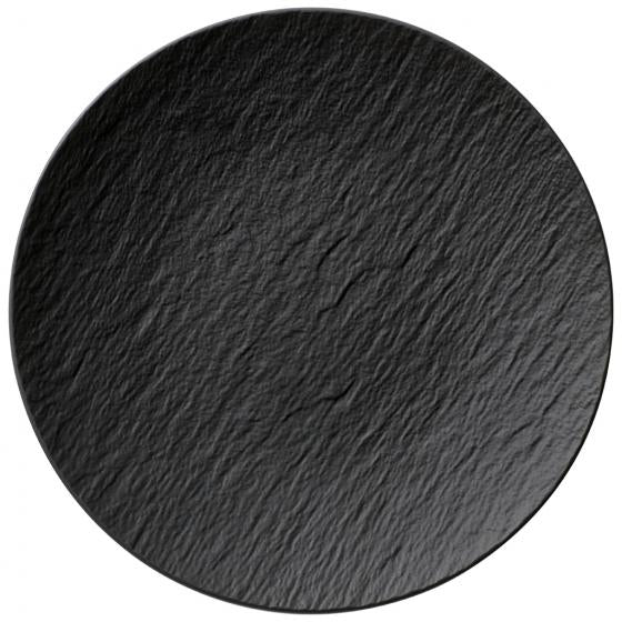 Villeroy & Boch Manufac. Rock Speiseteller – Schwarz, Porzellan