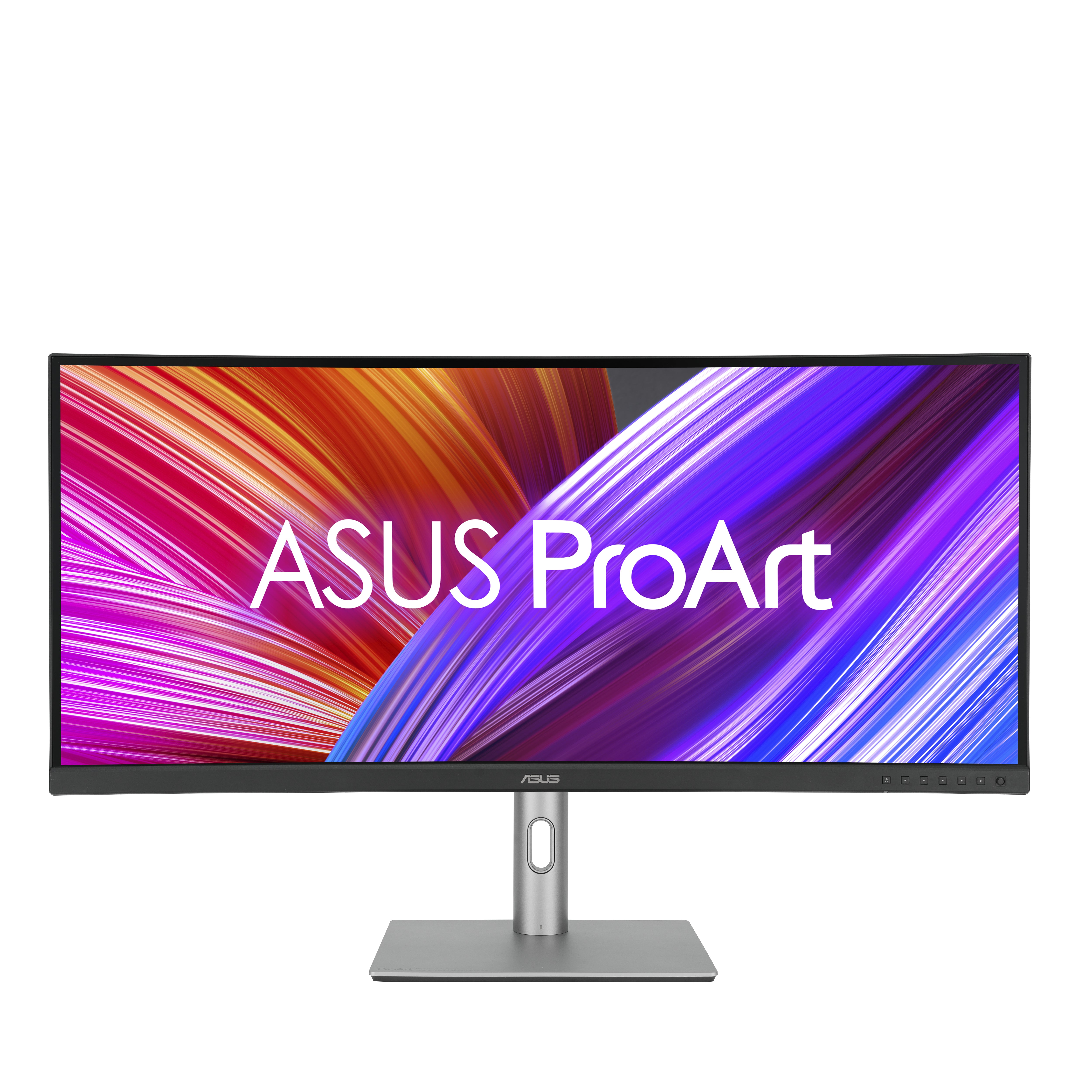 ASUS ProArt PA34VCNV – Monitor, 34,1", Daisy Chain, 2× USB-C, USB-Hub, Gebogen, VESA 100 × 100, Schwarz