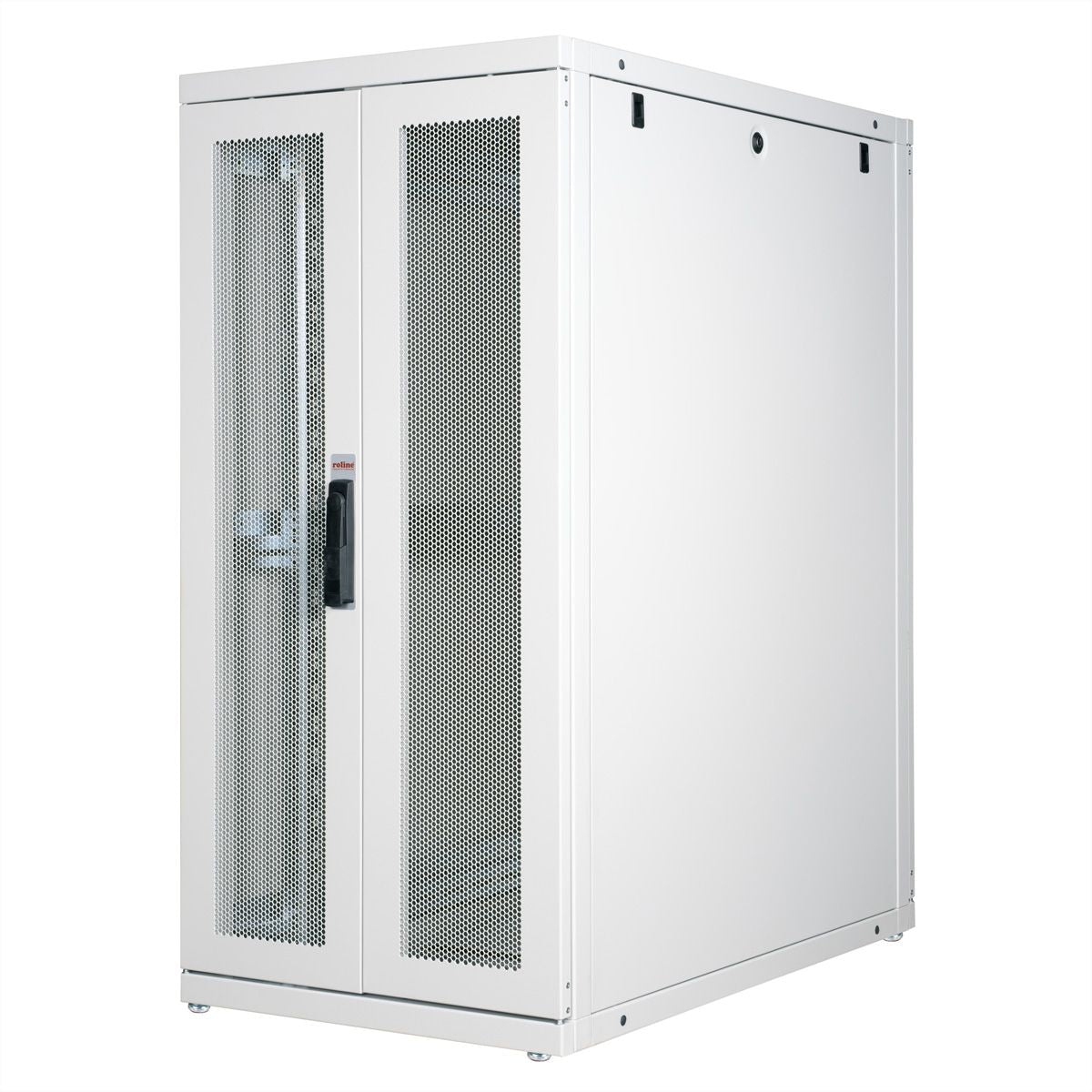 ROLINE Pro – 19" Netzwerkschrank 26U, IP20, abschliessbar, 600 × 1000 × 1260 mm, grau, Stahl