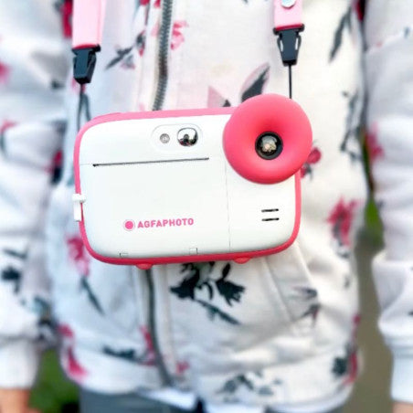 AgfaPhoto Realkids – Kinderkamera, 10 MP, Pink