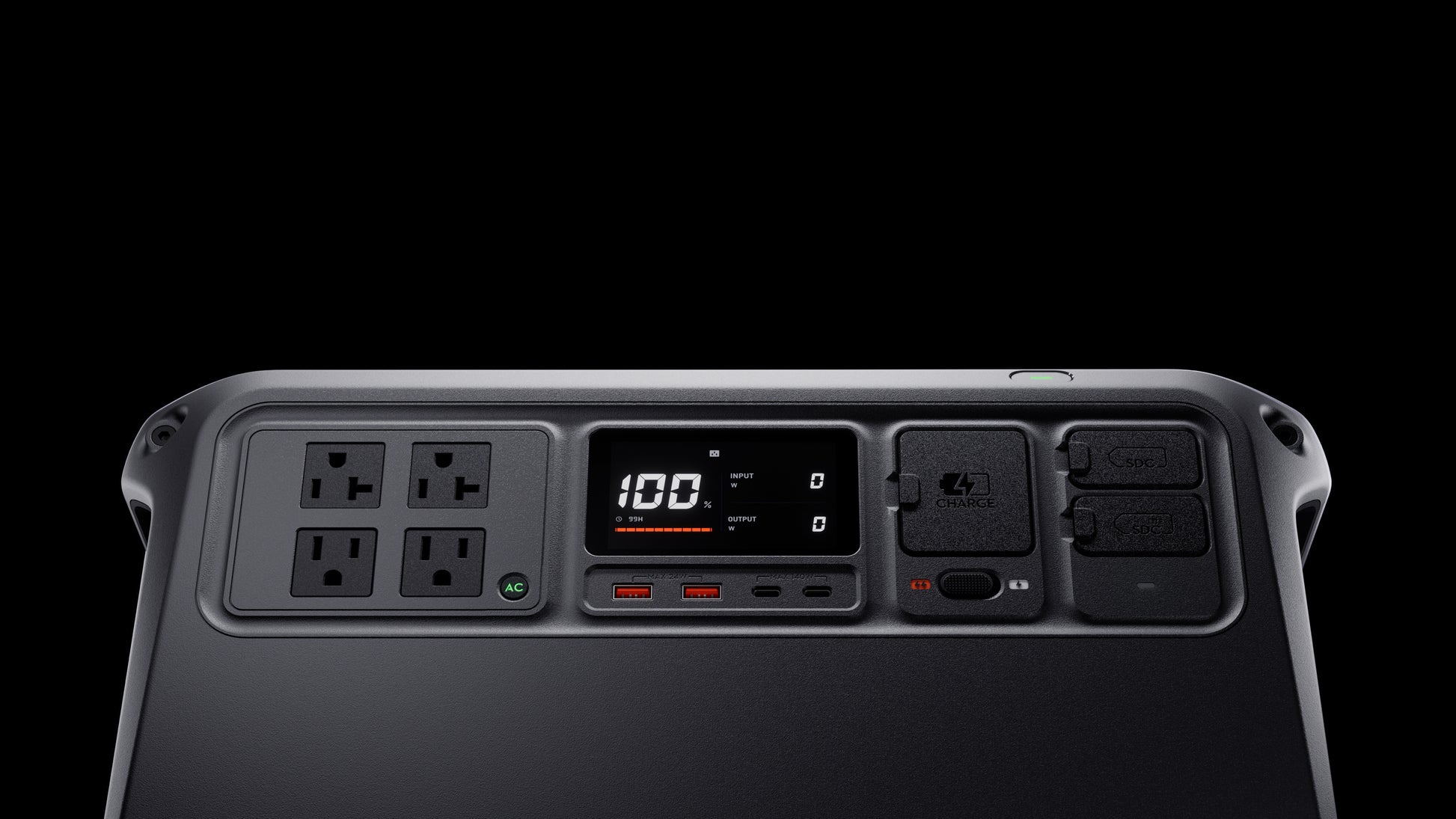 DJI Power 1000 V2 – Powerstation, 1024 Wh, 2600 W AC, LiFePO4, 6× AC, LCD, Wireless Charger
