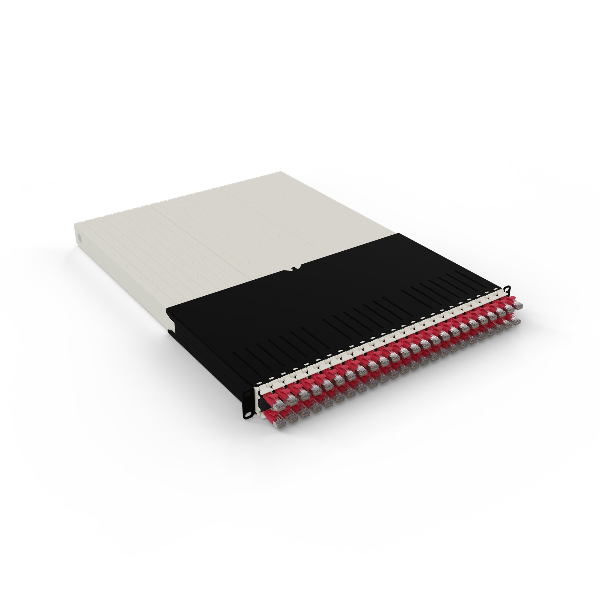 PATCHBOX 30RU – Rot, geschirmt