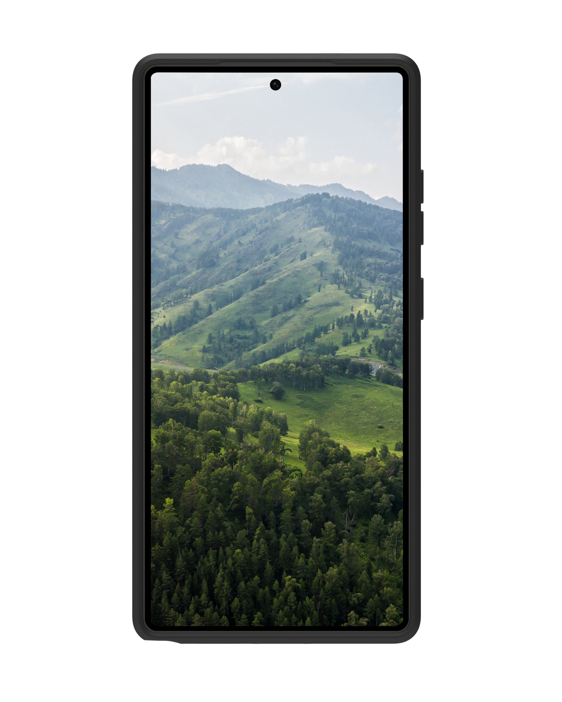 dbramante1928 Greenland Pro Qi2 Backcover – für Samsung Galaxy S25 Ultra, Schwarz, bis 1,2 m sturzsicher