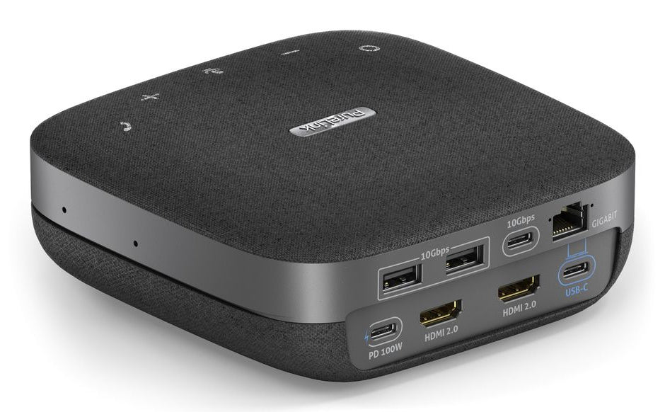 PureLink VL-SD200 Dockingstation – USB-C, 2× HDMI, 5× USB-A, 100 W PD, GbE, für Universal