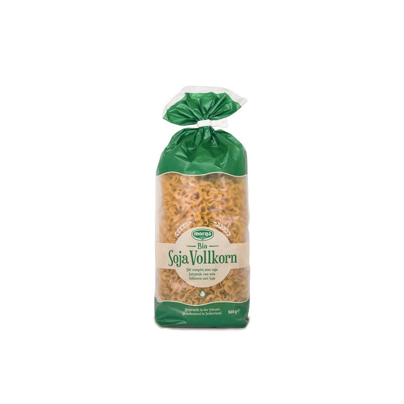 Morga Krausnüdeli Soja – Bio, Vollkorn – 500 g