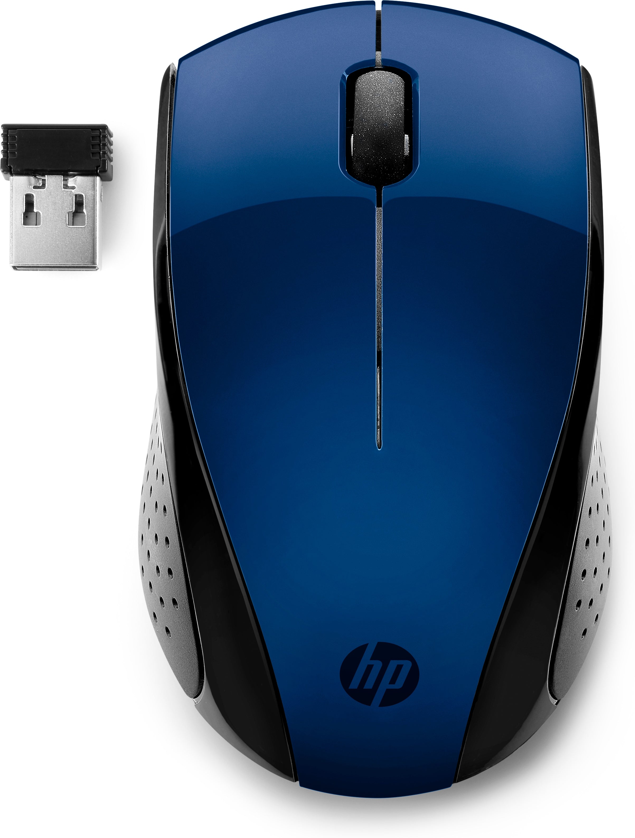 HP 220 – Maus – Kabellos (2,4 GHz), beidhändig, Blau