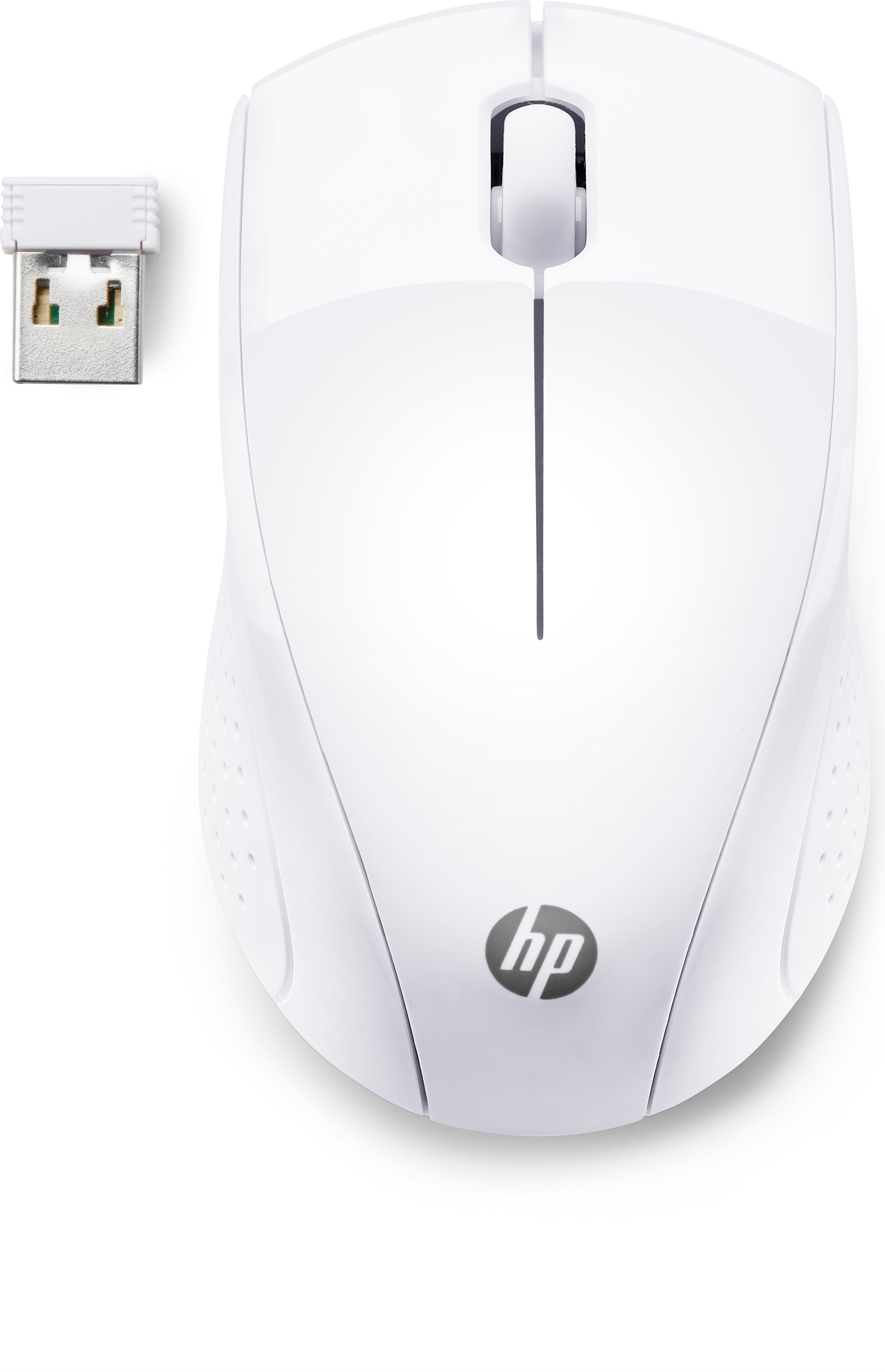 HP Wireless Mouse 220 – Maus – Kabellos (2,4 GHz), Weiss