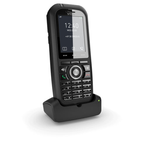 Snom M80 – WLAN-Telefon (Handgerät), Schwarz