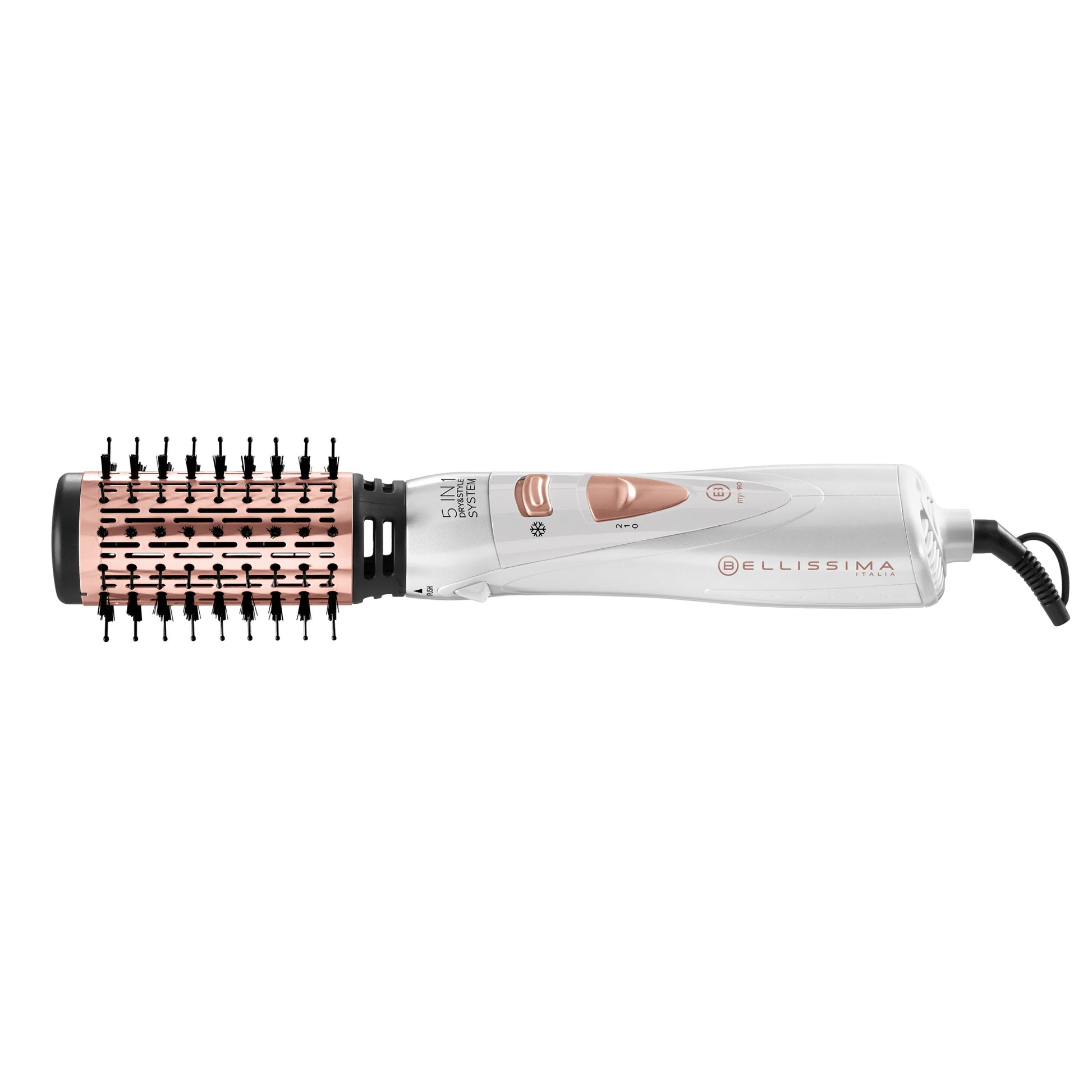Bellissima Heissluftbürste GH18 1100 – Multistyler – 1000 W, bis 230 °C, 2 Stufen – Roségold